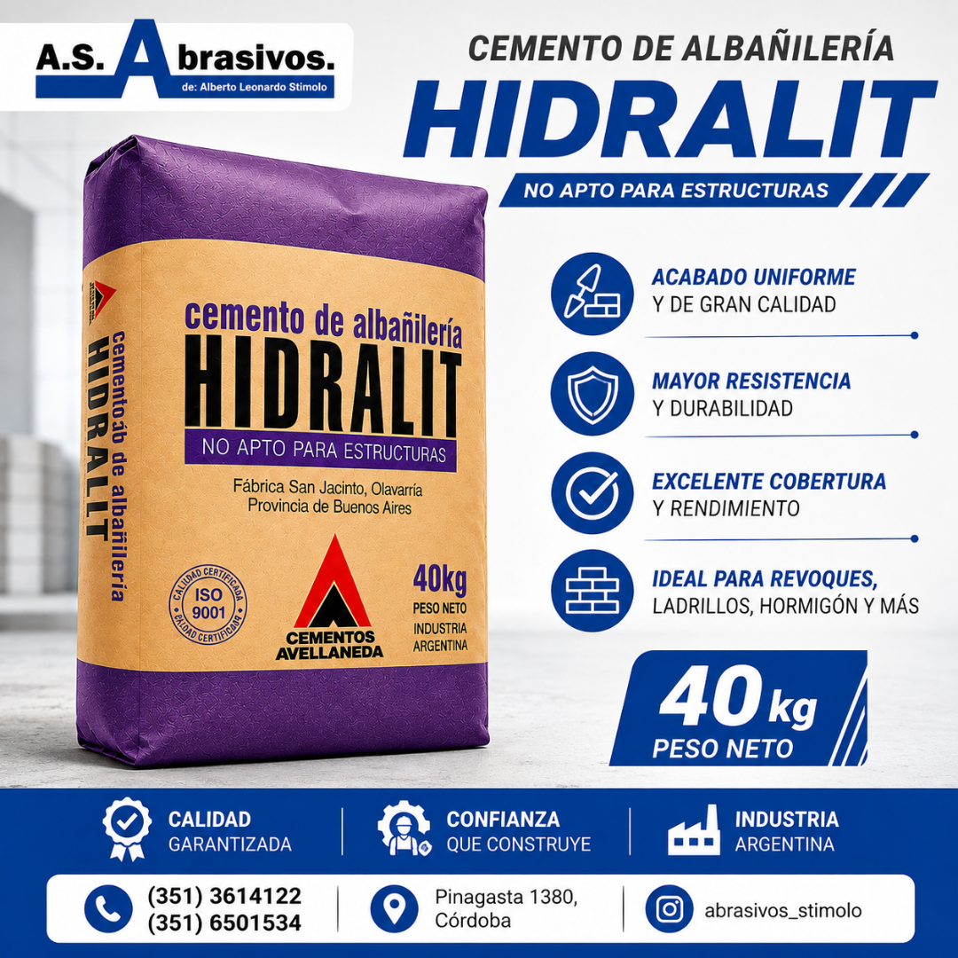 Cemento Avellaneda Hidralit