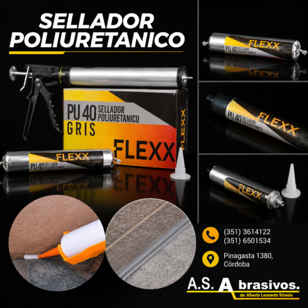 1 Sellador Poliuretanico PU40 FLEXX
