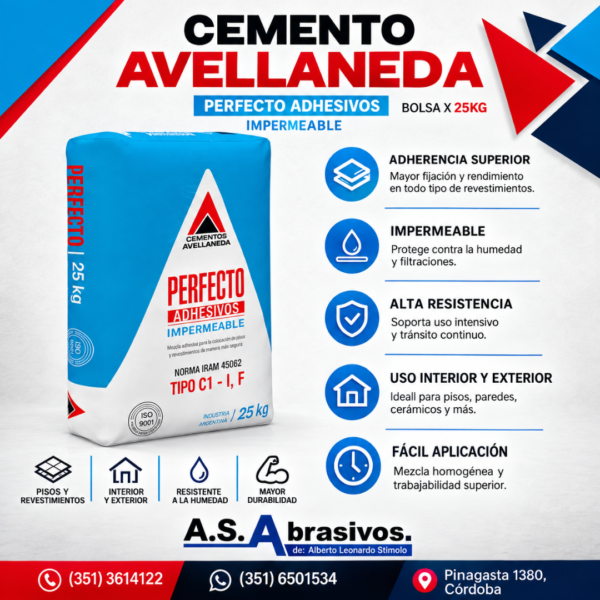 1 Perfecto Adhesivos Impermeable Avellaneda