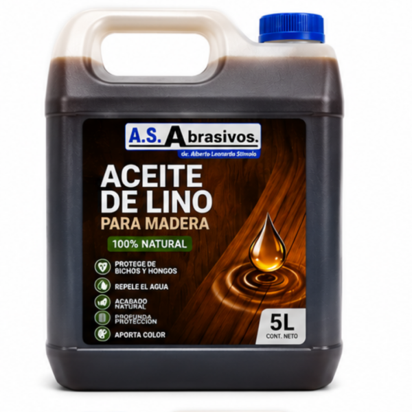 2 Aceite de Lino para Madera