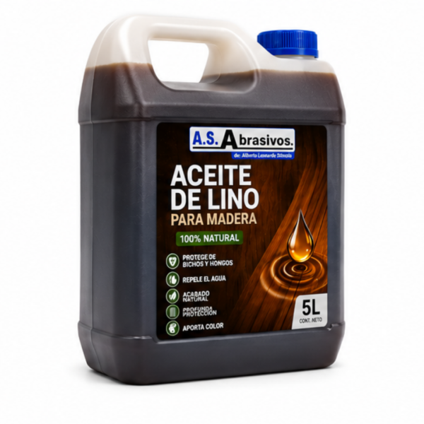 3 Aceite de Lino para Madera
