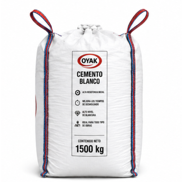 3 Cemento Blanco OYAK – Bolsón 1.500 kg