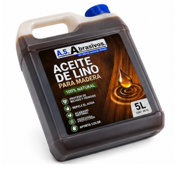 4 Aceite de Lino para Madera