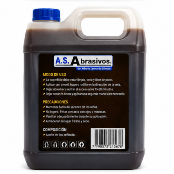 5 Aceite de Lino para Madera