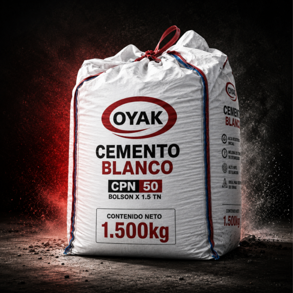 Diseño sin título Cemento Blanco OYAK – Bolsón 1.500 kg